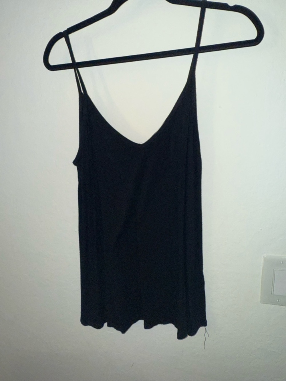 Heart Hips Black Spaghetti Strap Cami